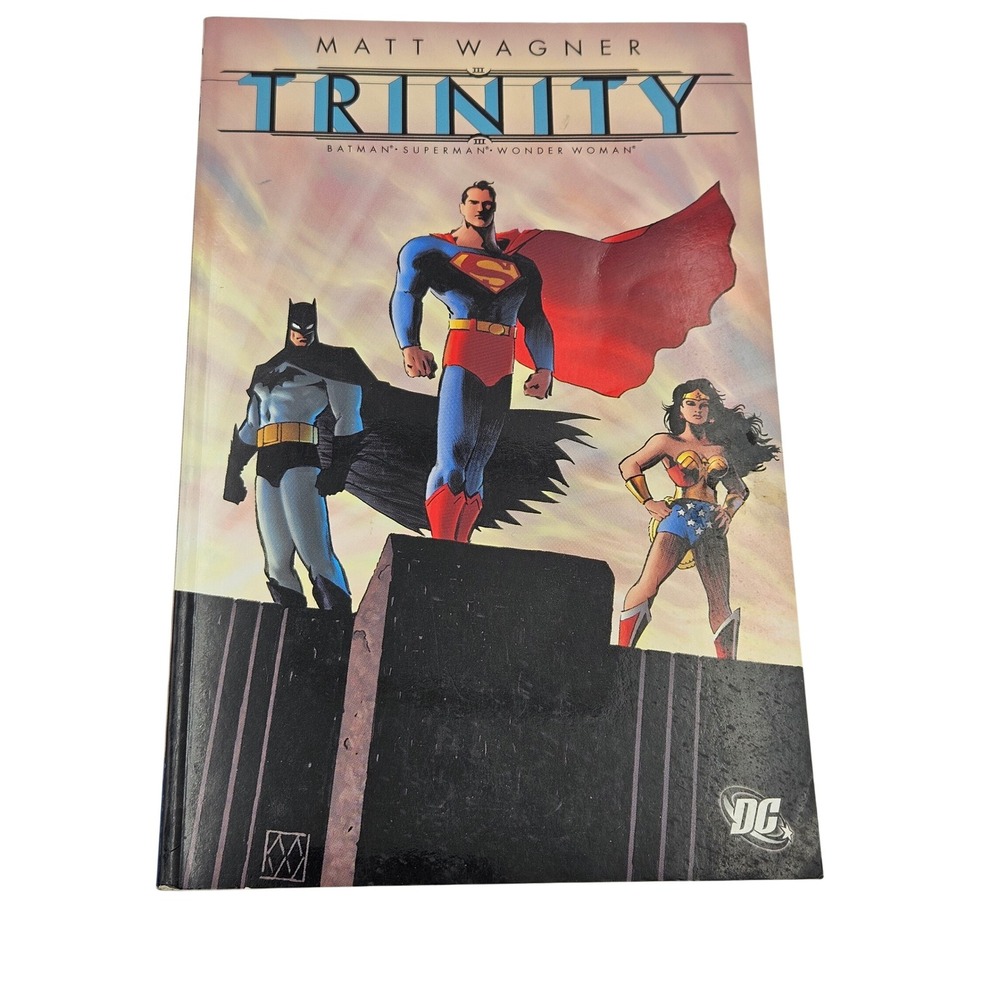 Matt Wagner Trinity Batman Superman Wonder Woman DC‎ Comics Graphic Novel